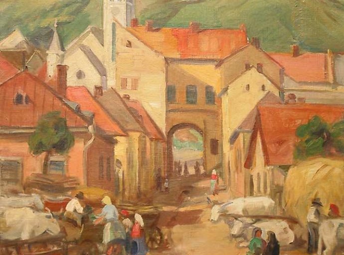 Gyoroki (Gyurkó) Pál - A XX. század tokaji festőnemzedék egyik kiválósága